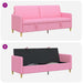 Sofa cu Spațiu de Depozitare Roz 192 x 78 x 87 cm Poliester - WALTI WALTI