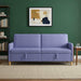 Sofa cu Spațiu de Depozitare Albastru Jeans 192 x 78 x 87 cm - WALTI WALTI