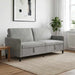 Sofa cu Spațiu de Depozitare Gri deschis 192 x 78 x 87 cm - WALTI WALTI
