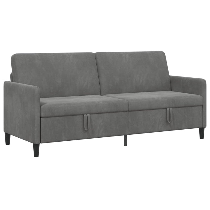 Sofa cu Spațiu de Depozitare Gri închis 192 x 78 x 87 cm - WALTI WALTI