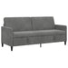 Sofa cu Spațiu de Depozitare Gri închis 192 x 78 x 87 cm - WALTI WALTI