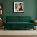 Sofa cu Spațiu de Depozitare Verde închis 192 x 78 x 87 cm - WALTI WALTI