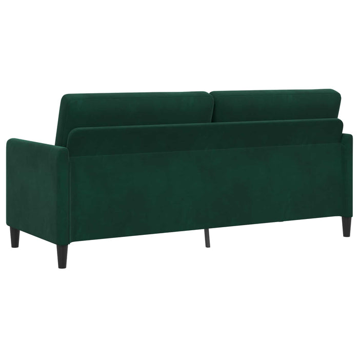 Sofa cu Spațiu de Depozitare Verde închis 192 x 78 x 87 cm - WALTI WALTI