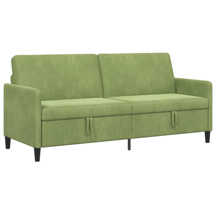 Sofa cu Spațiu de Depozitare Verde deschis 192 x 78 x 87 cm - WALTI WALTI