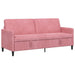 Sofa cu Spațiu de Depozitare Roz 192 x 78 x 87 cm Poliester - WALTI WALTI