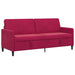 Sofa cu Spațiu de Depozitare Roșu Vin 192 x 78 x 87 cm - WALTI WALTI
