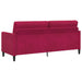 Sofa cu Spațiu de Depozitare Roșu Vin 192 x 78 x 87 cm - WALTI WALTI