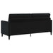 Sofa cu Spațiu de Depozitare Negru 192 x 78 x 87 cm Poliester - WALTI WALTI
