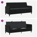 Sofa cu Spațiu de Depozitare Negru 192 x 78 x 87 cm Poliester - WALTI WALTI