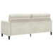 Sofa cu Spațiu de Depozitare Crem 192 x 78 x 87 cm Poliester - WALTI WALTI
