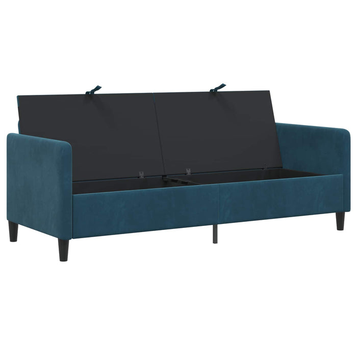 Sofa cu Spațiu de Depozitare albastru 192 x 78 x 87 cm - WALTI WALTI