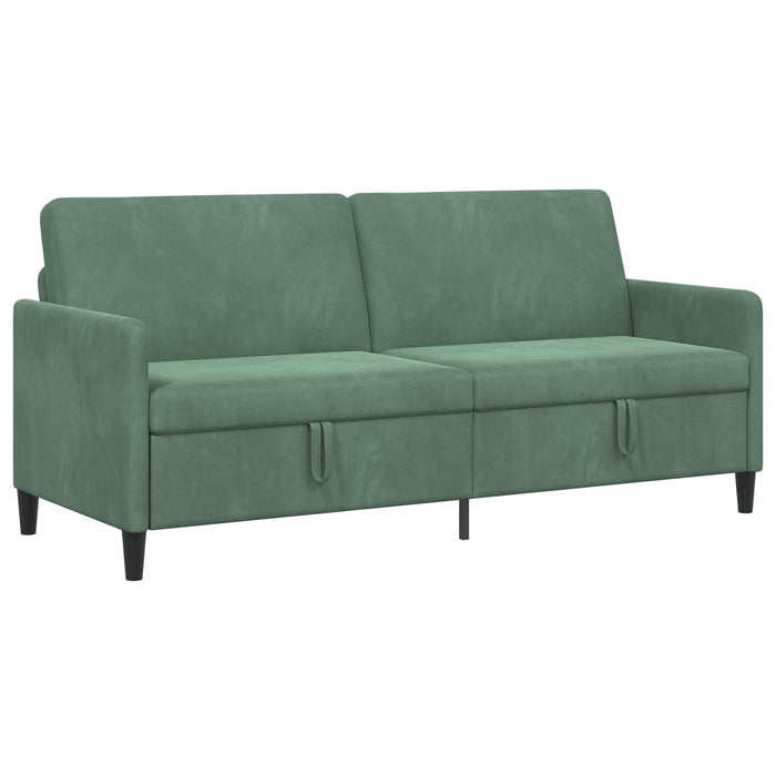 Sofa cu Spațiu de Depozitare Verde Mării 192 x 78 x 87 cm - WALTI WALTI