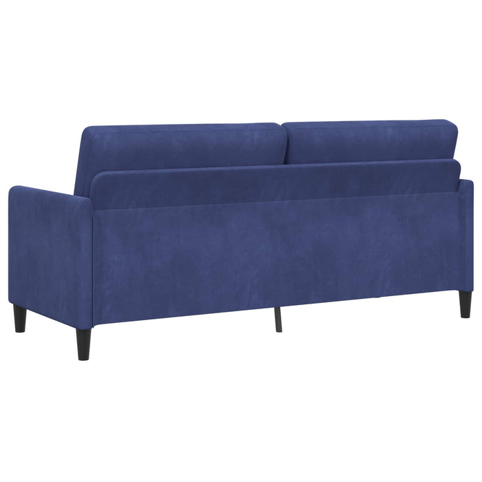 Sofa cu Spațiu de Depozitare Albastru Poliție 192 x 78 x 87 cm - WALTI WALTI