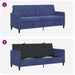 Sofa cu Spațiu de Depozitare Albastru Poliție 192 x 78 x 87 cm - WALTI WALTI