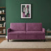 Sofa cu Spațiu de Depozitare Violet 192 x 78 x 87 cm Poliester - WALTI WALTI