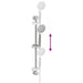 Set Sistem Duș Crom 71 cm Oţel inoxidabil - WALTI WALTI
