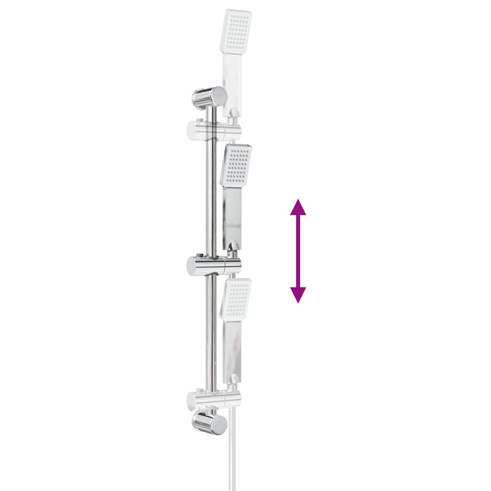 Set Sistem Duș Crom 70 cm Oţel inoxidabil - WALTI WALTI