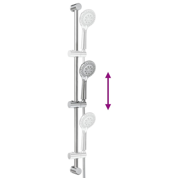 Set Sistem Duș Crom 101 cm Oţel inoxidabil - WALTI WALTI
