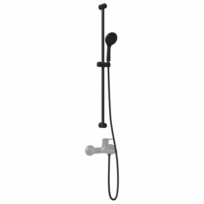Set Sistem Duș Negru 101 cm Oţel inoxidabil - WALTI WALTI
