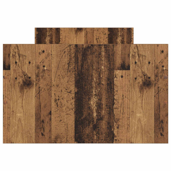 Cadru de pat cu depozitare Lemn vechi 80 x 200 cm WALTI