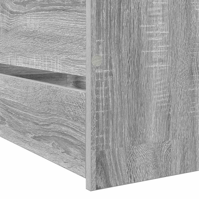 Cadru de pat cu depozitare Sonoma gri 80 x 200 cm WALTI