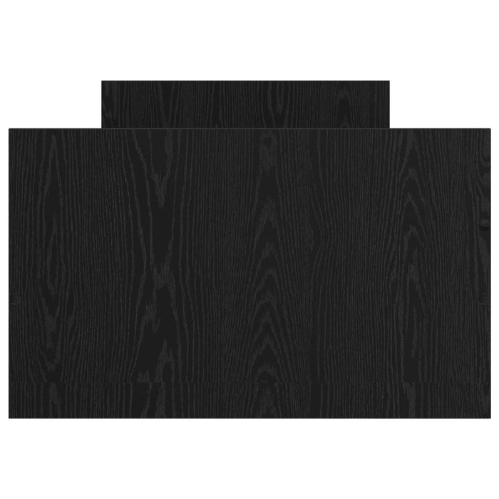 Cadru de pat cu depozitare Stejar Negru 80 x 200 cm WALTI