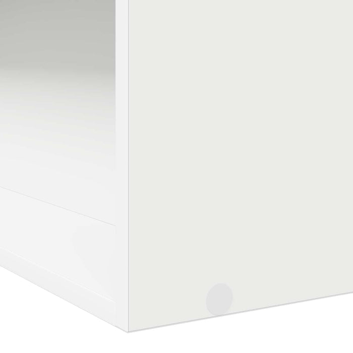 Cadru de pat cu depozitare Alb 80 x 200 cm Lemn prelucrat WALTI