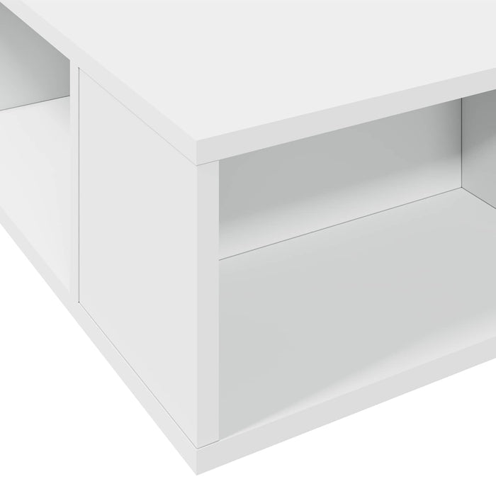 Cadru de pat cu depozitare Alb 80 x 200 cm Lemn prelucrat WALTI