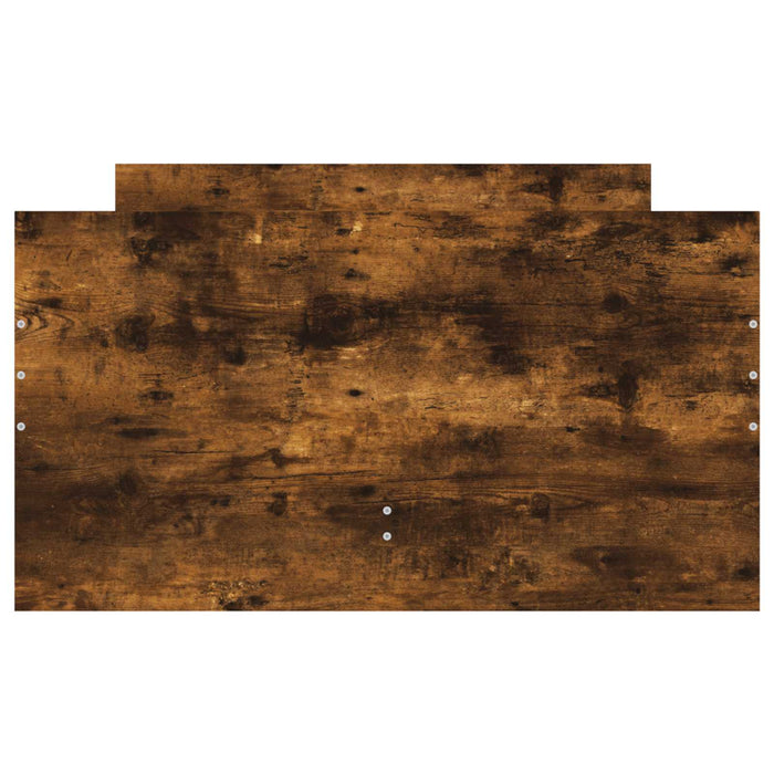 Cadru de pat cu depozitare Stejar fumuriu 80 x 200 cm WALTI