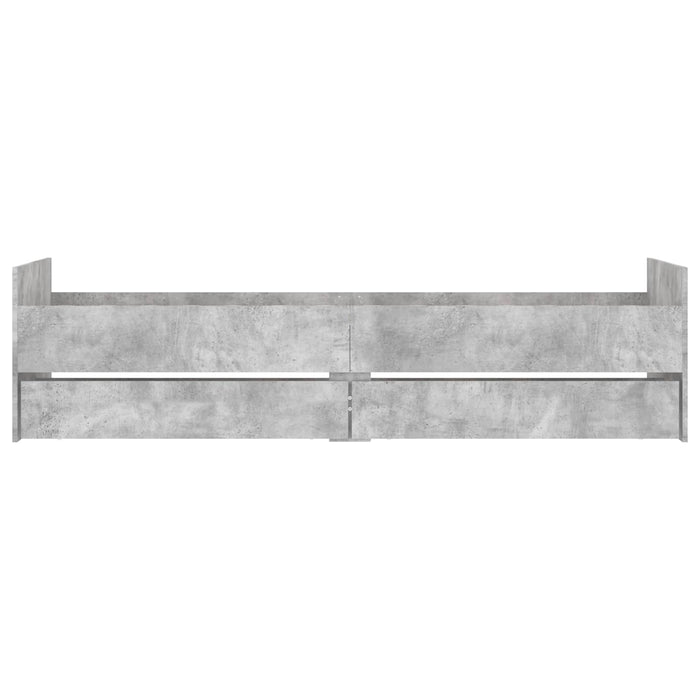 Cadru de pat cu depozitare Sonoma gri 80 x 200 cm WALTI