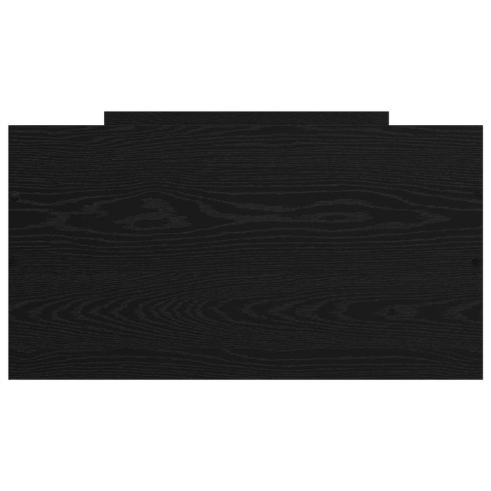 Cadru de pat cu depozitare Stejar Negru 80 x 200 cm WALTI