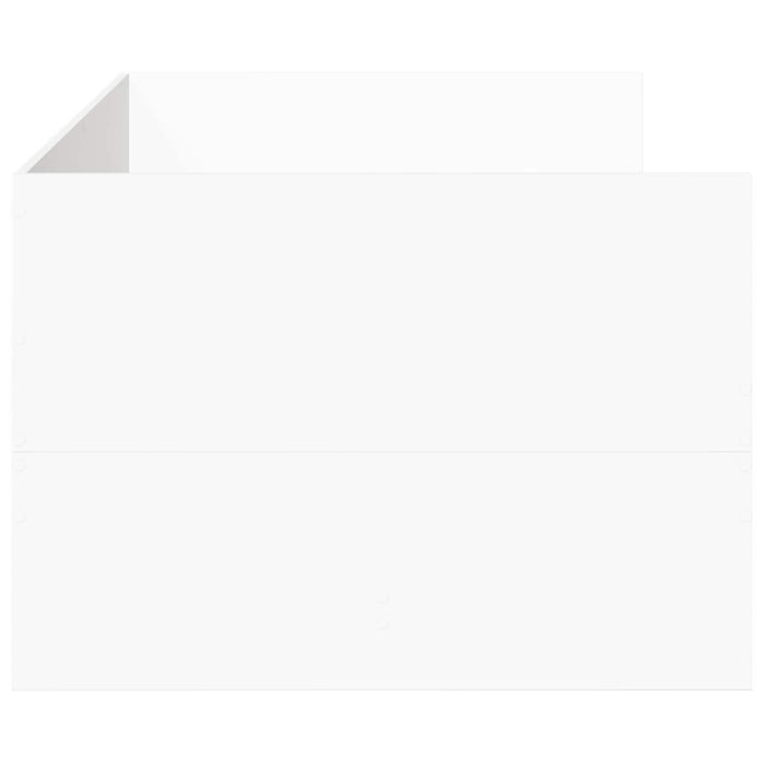 Cadru de pat cu depozitare Alb 80 x 200 cm Lemn prelucrat WALTI