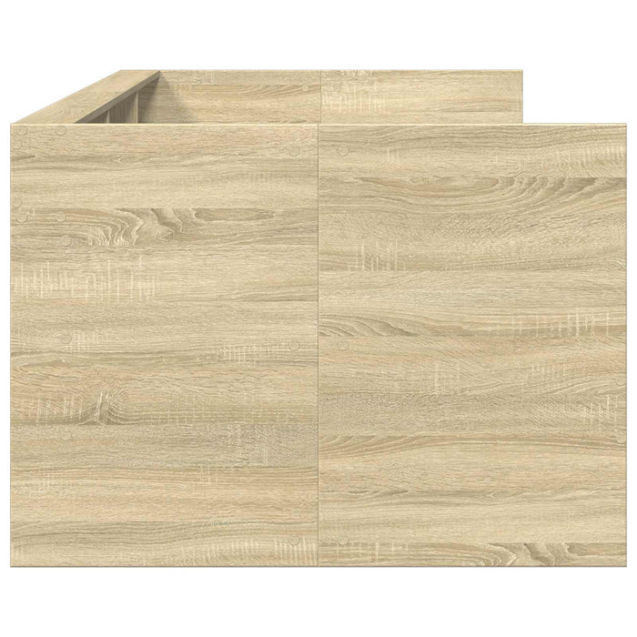 Cadru de pat cu depozitare Stejar Sonoma 80 x 200 cm WALTI