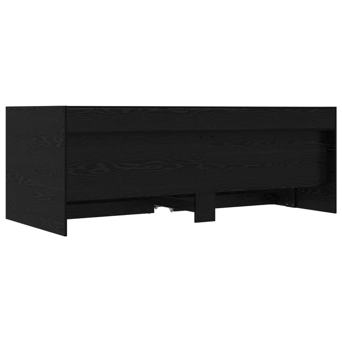 Cadru de pat cu depozitare Stejar Negru 80 x 200 cm WALTI
