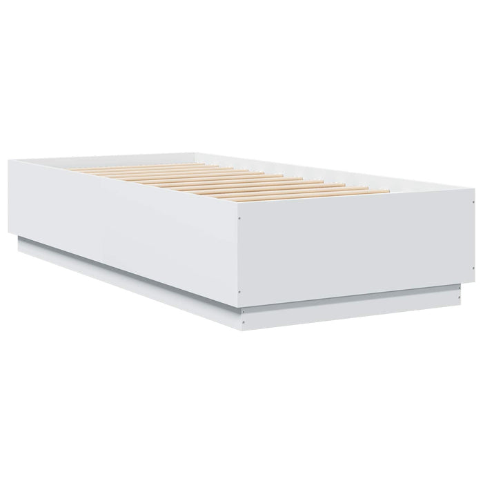Cadru de pat Alb 80 x 200 cm Lemn prelucrat WALTI