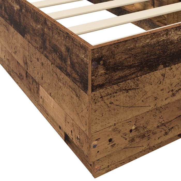 Cadru de pat Lemn vechi 80 x 200 cm Lemn prelucrat WALTI
