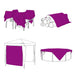 Împătură cu ochiuri Transparent 6 x 10 m Polietilenă - WALTI WALTI