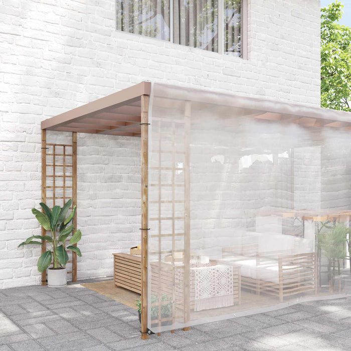 Împătură cu ochiuri Transparent 10 x 12 m Polietilenă - WALTI WALTI