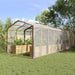 Împătură cu ochiuri Transparent 8 x 10 m Polietilenă - WALTI WALTI