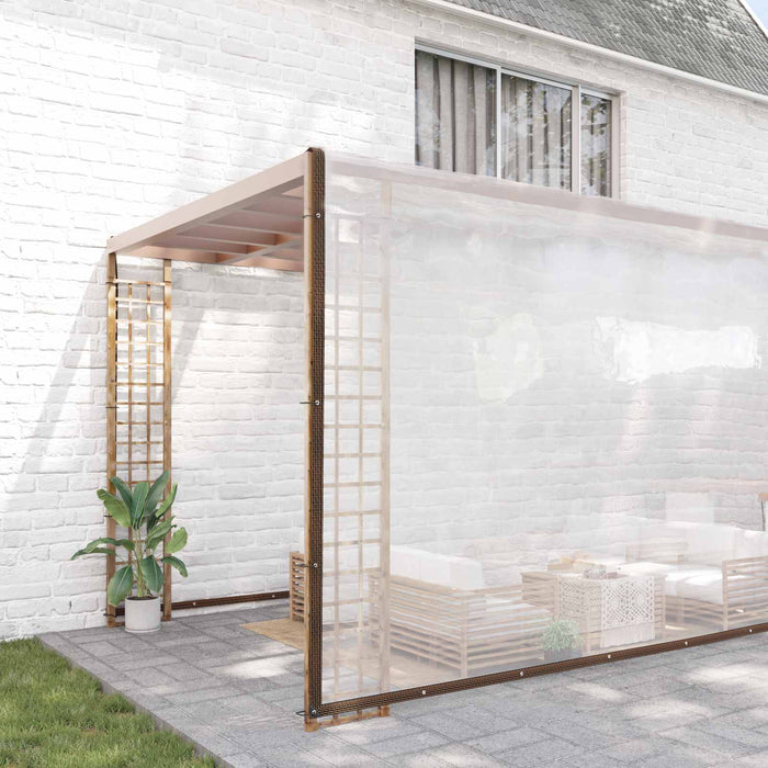 Împătură cu ochiuri Transparent 8 x 12 m Polietilenă - WALTI WALTI