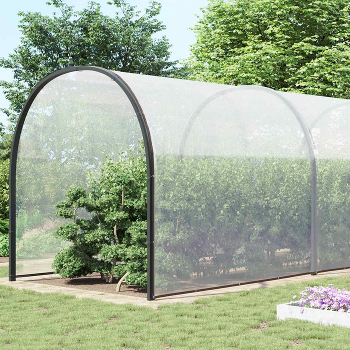Împătură cu ochiuri Transparent 10 x 12 m Polietilenă - WALTI WALTI