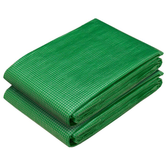 Împătură cu ochiuri 2 buc. Verde 3 x 5 m 260 gsm PE - WALTI WALTI