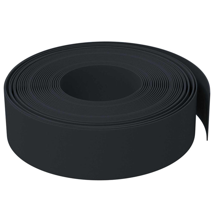 Borduri de grădină 25 m 15 cm PE Negru - WALTI WALTI