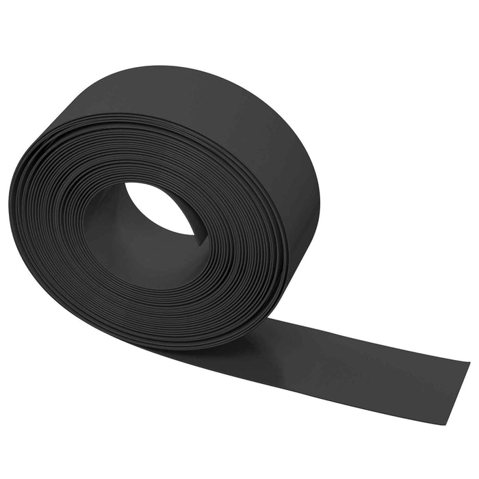 Borduri de grădină 25 m 20 cm PE Negru - WALTI WALTI