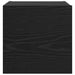 Dulap TV montat pe perete 4 pcs Stejar Negru 30,5 x 30 x 30 cm - WALTI WALTI