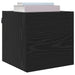 Dulap TV montat pe perete 4 pcs Stejar Negru 30,5 x 30 x 30 cm - WALTI WALTI