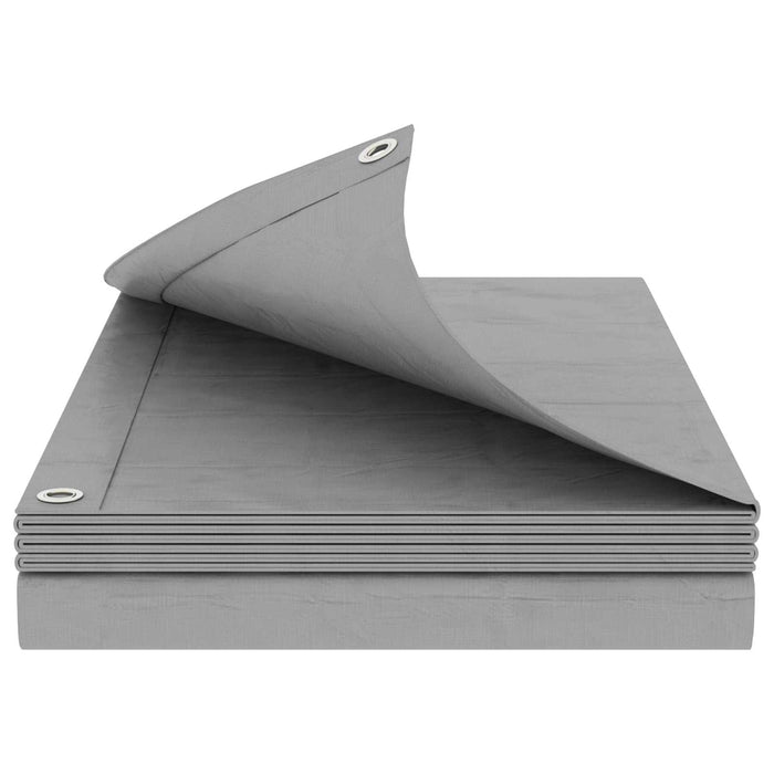 Împătură cu ochiuri Gri deschis 3 x 6 m 90 gsm PE - WALTI WALTI