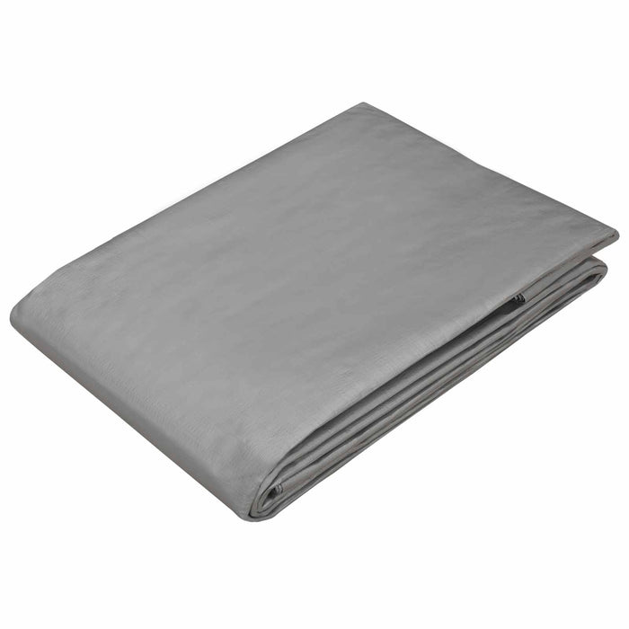 Împătură cu ochiuri Gri deschis 4 x 4 m 180 gsm PE - WALTI WALTI