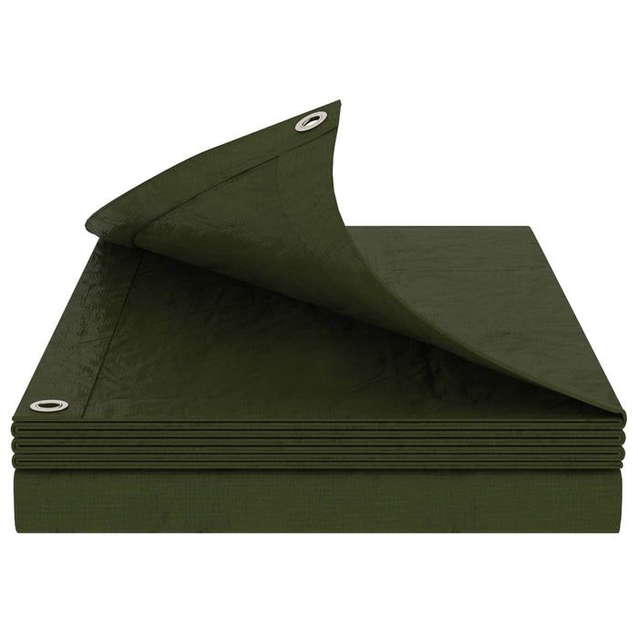 Împătură cu ochiuri Verde 6 x 12 m 180 gsm PE - WALTI WALTI