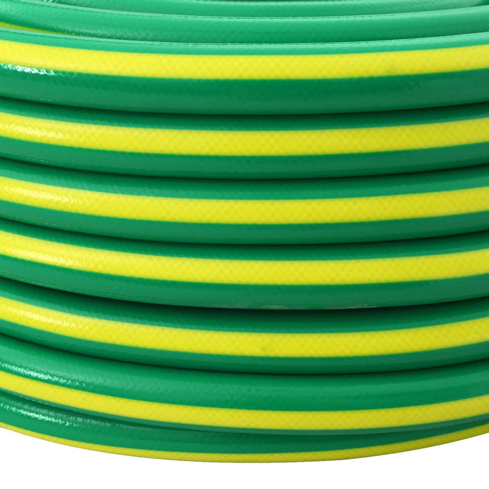 Hidrant de grădină 5-straturi Verde și galben 1" 10 m PVC - WALTI WALTI